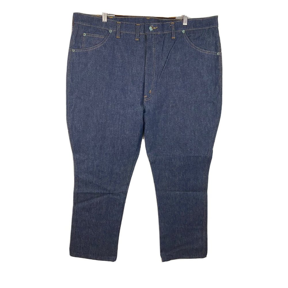 Vintage Dee Cee Dark Blue Indigo Denim Jeans Mens 44x30